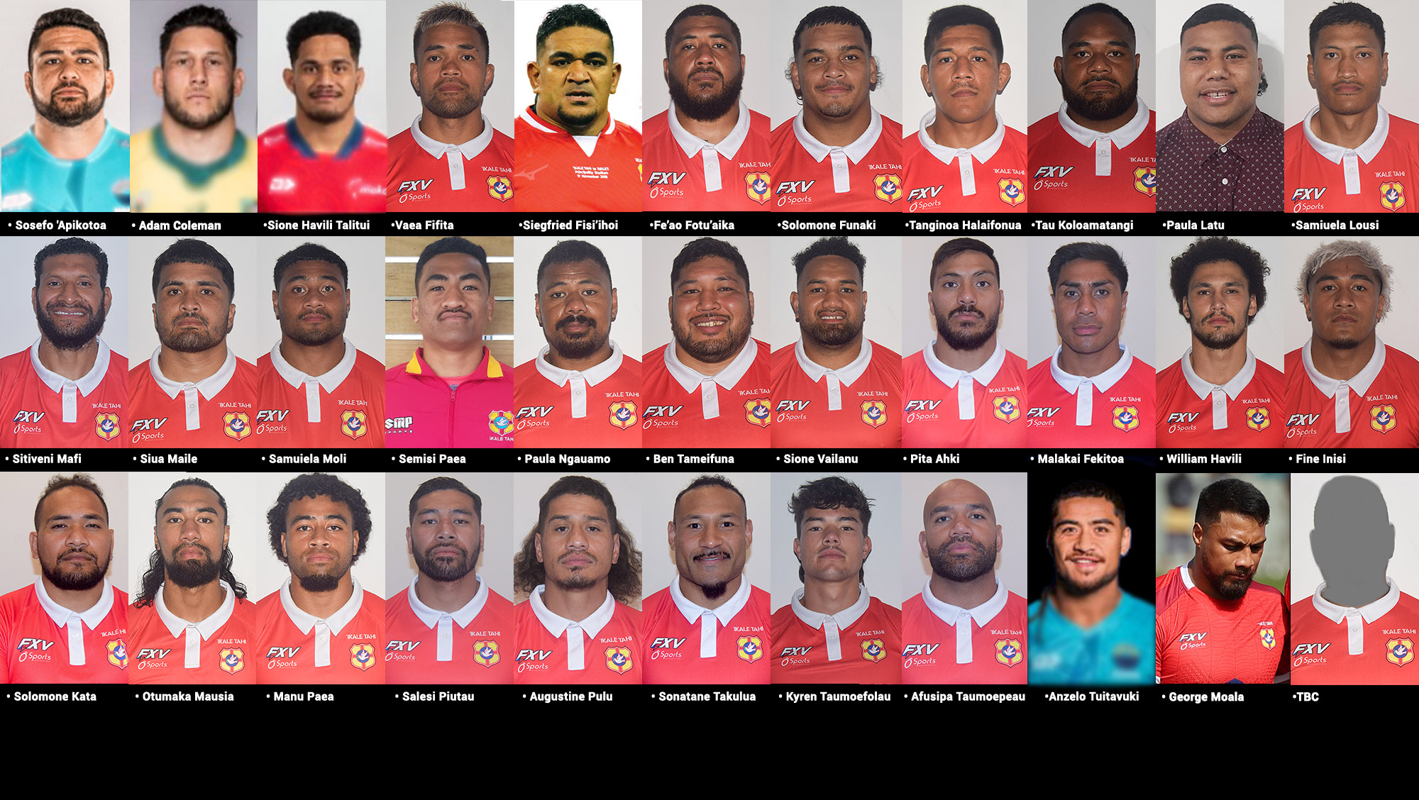 Kefu announces ‘Ikale Tahi RWC Squad 2023 Matangi Tonga